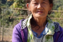 Portrait d'une mamie H'Mong - Nong Khiaw - Laos