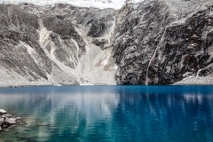 La laguna 69 face à ces géants enneigés - Huaraz - Pérou